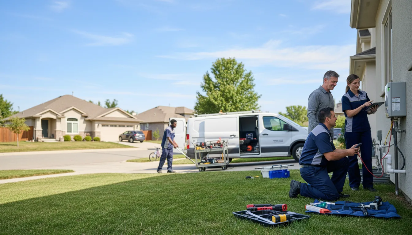 Tankless water heater service in Drain, OR